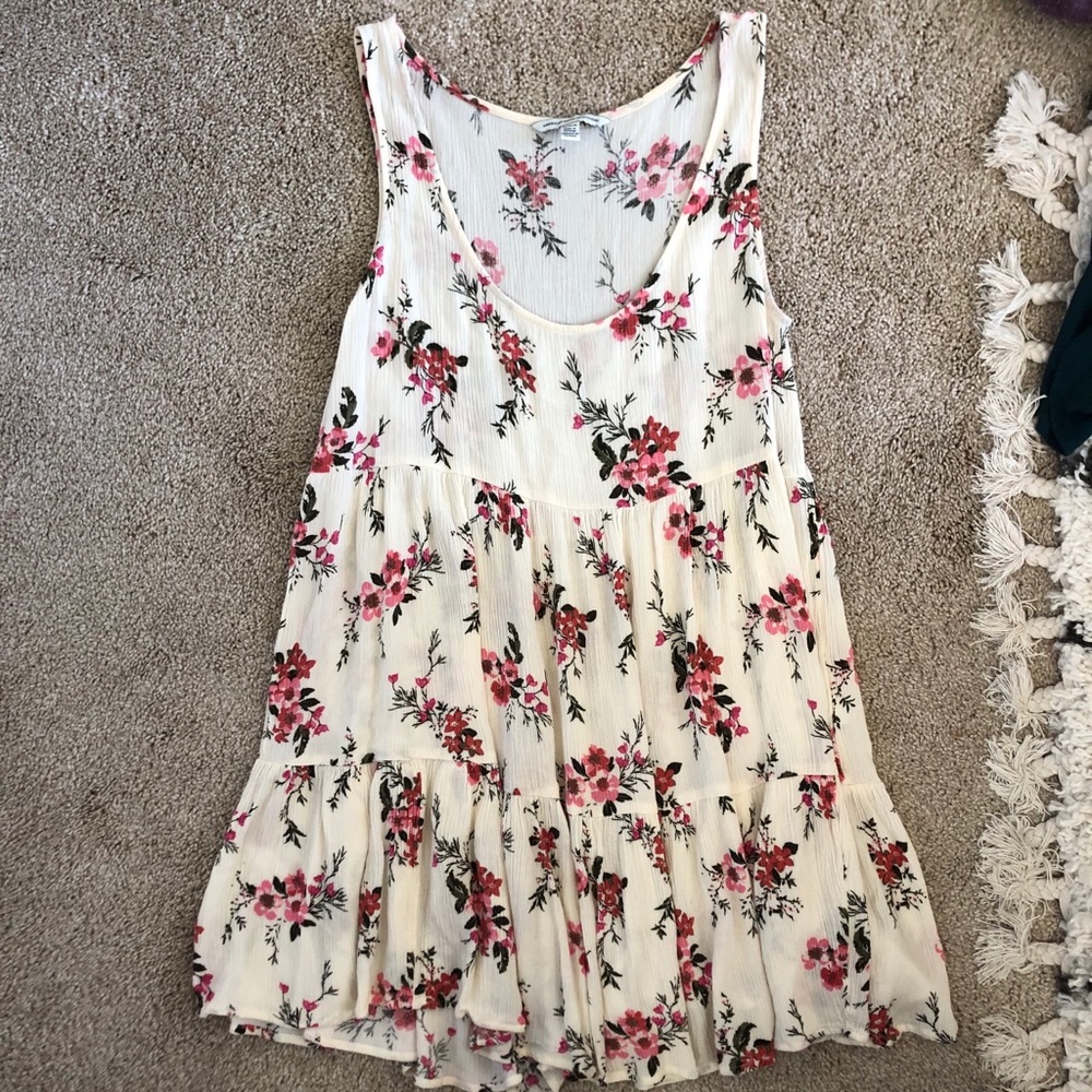 Flowy floral dress
